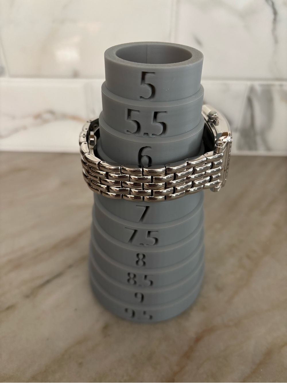 Rarities Carol Brodie Mother of Pearl Evil Eye Watch - Picture 6 of 6